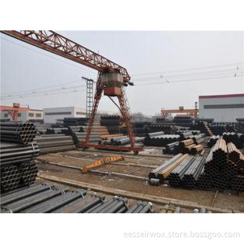 20# 40# Welded Carton Steel Pipe Round , Container Galvaniz